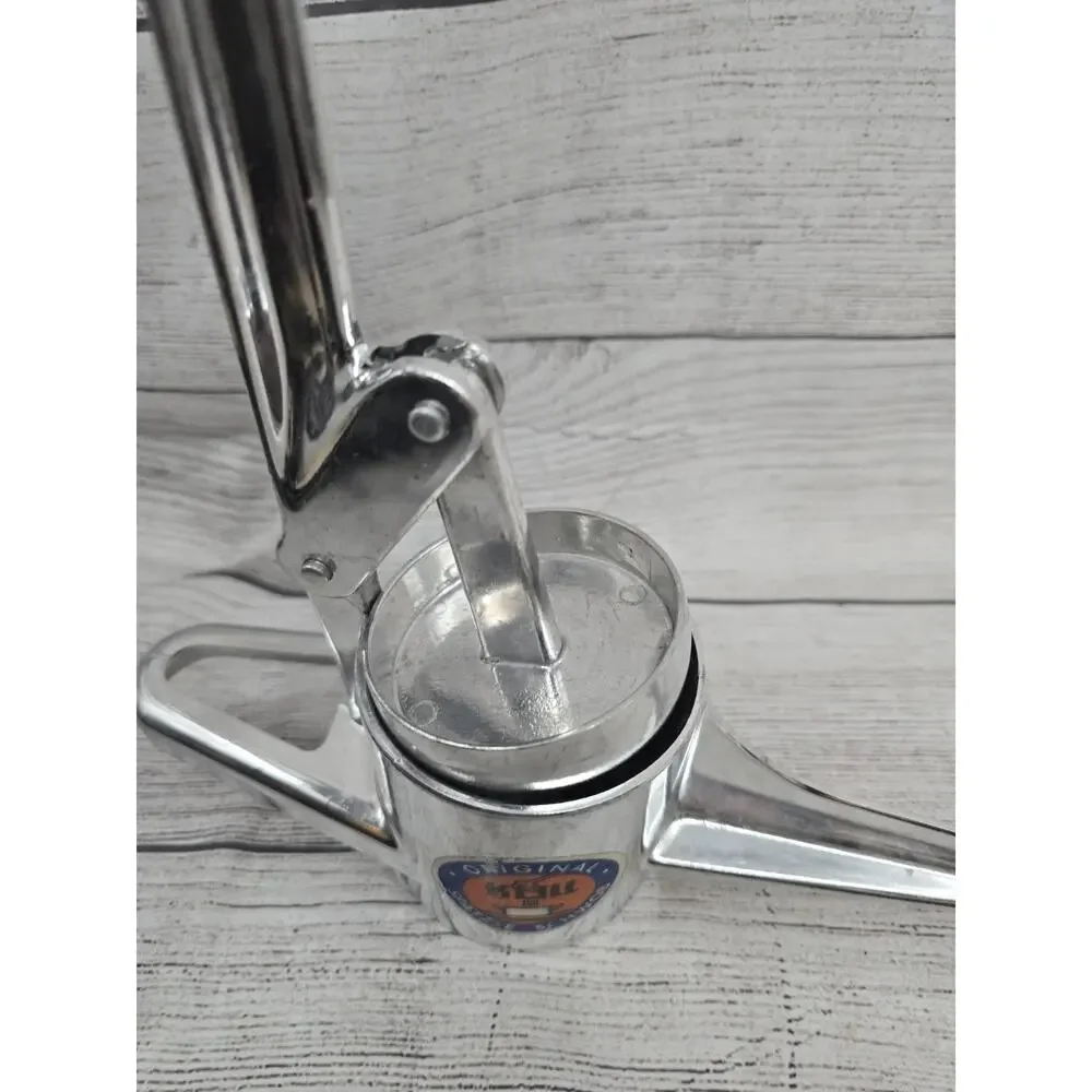 Kull Original Vtg Spatzle Schwob Maker Aluminum Press Potato Ricer Germany